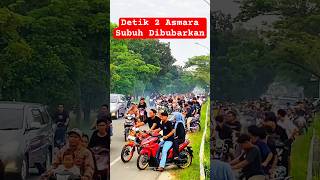 Detik detik Asmara Subuh Di jalan Arah Kualanamu Deli Serdang Dibubarkan