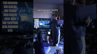 Training Him For The Bts World Tour