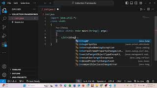 JAVA COLLECTION FRAMEWORK CLASS-1