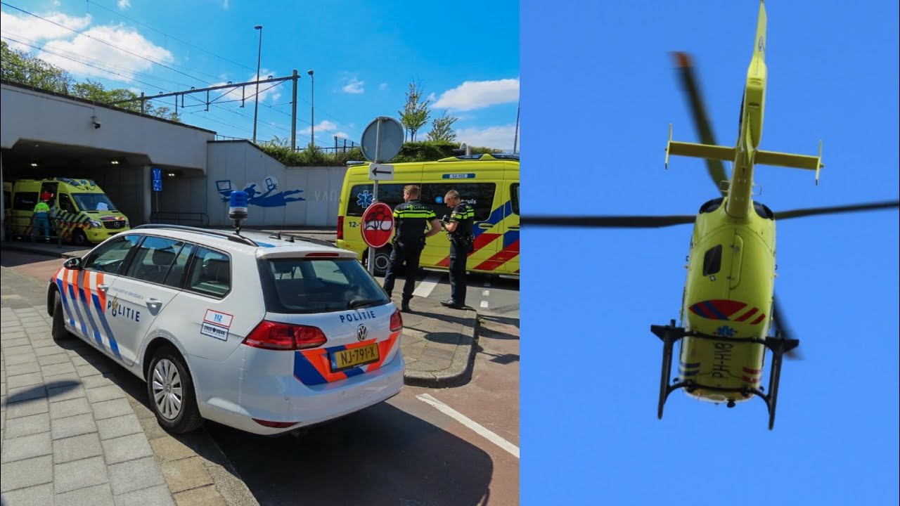Traumahelikopter ingezet bij ongeval in Beverwijk | 04/05/2020