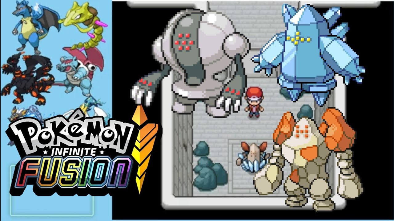 Onix & Steelix + The Regis (OC) : r/PokemonInfiniteFusion