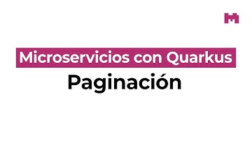 Acceso a datos con Quarkus: Paginación de resultados