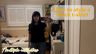 Step 3: How to Style a Black T-shirt  |  The Style Blueprint