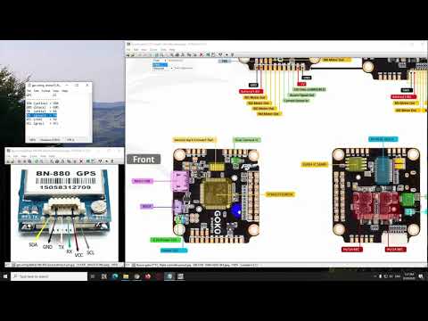 How to connect GPS to FC (Beitian BN-880, Flywoo Goku F7 Dual)