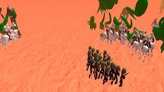 mele and ranged.  stickman simulator zombie battle. screenshot 5