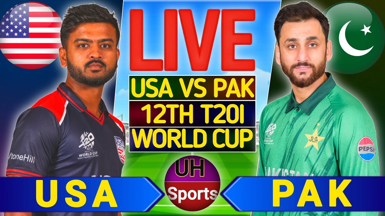 LIVE PAK VS USA, 2026 T20 WORLD CUP, MATCH 12, LIVE T20 MATCH TODAY, USA VS PAKISTAN LIVE, SCORES