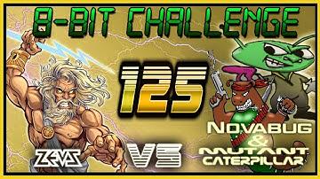 8-Bit Challenge #125: The Pyramid (ZX) + ? (Zeusdaz vs Novabug & Mutant Caterpillar)