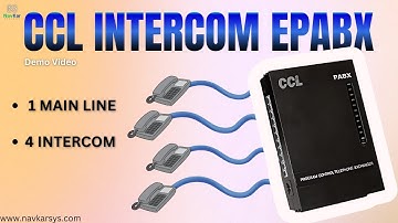 CCL 104 EPABX by Navkar Systems | Advanced Communication Solution for Offices & Businesses