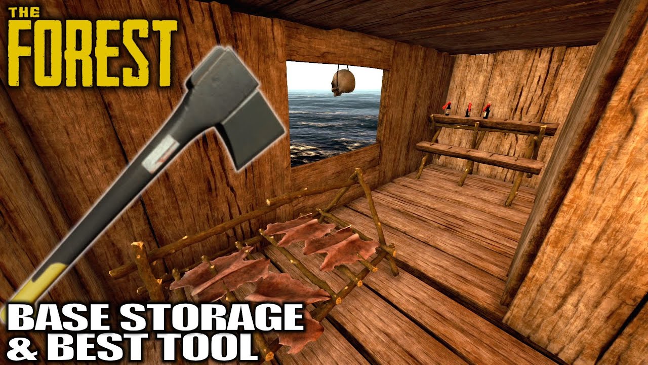 Modern Axe The First Tool You Need Where To Find It The Forest Gameplay E03 Youtube