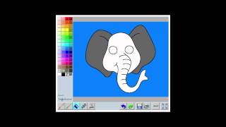 Coloring page Animals - Elephant