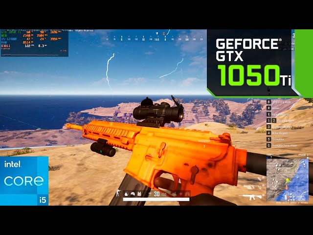 PUBG : GTX 1050 Ti + i5-12400F : Low Graphics - YouTube