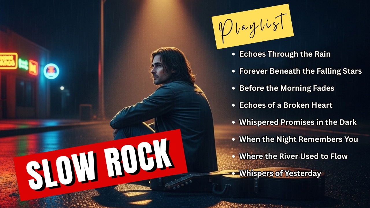 Soft Rock Love Songs Playlist – Emotional Ballads to Feel the Night