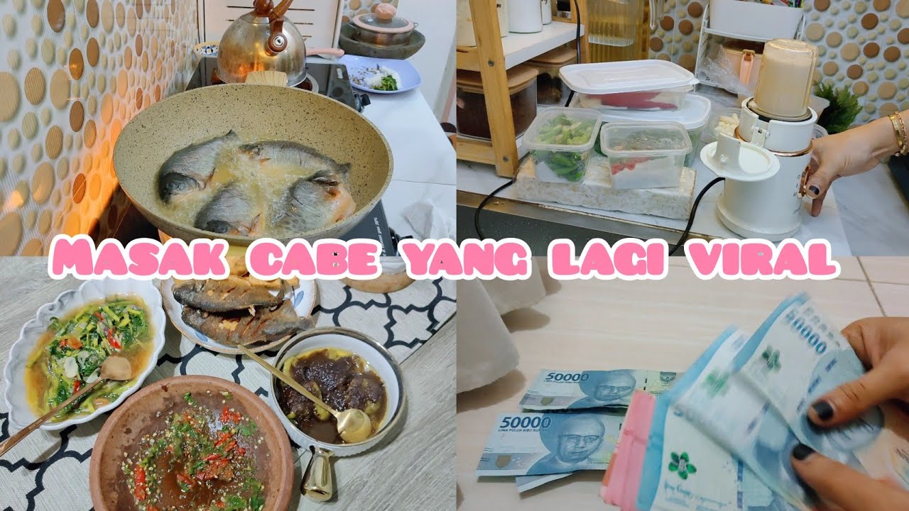 MASAK CABE YANG LAGI VIRAL TERNYATA SEPERTI INI RASANYA