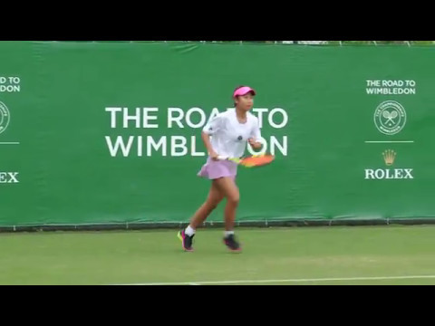 tenniswarehouse Road to Wimbledon China: Fangran's Pursuit