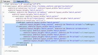 - 84 - Tabs setup with TabHost.MP4