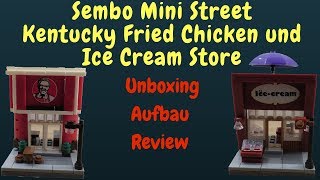 Sembo - Kentucky Fried Chicken Ice Cream Store - Teil 5 Und 6 - Sd6010 Und Sd6011
