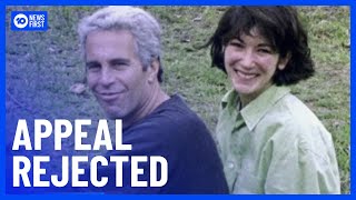 Convicted Sex Trafficker Ghislaine Maxwell’s Legal Appeal Rejected | 10 News First