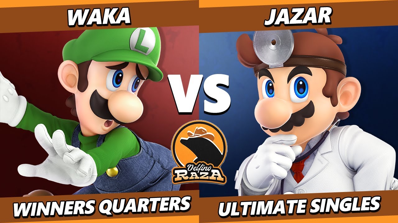 Delfino Raza - WaKa (Luigi) Vs. JaZaR (Dr. Mario) Smash Ultimate - SSBU