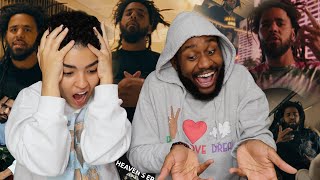 UNEXPECTED DROP!!! | J. Cole - Heaven's EP (Official Music Video) [REACTION]