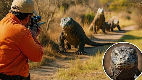 Komodo Hunting: How Do Hunters And Farmers Deal With Millions Of Komodo Dragons With Guns?