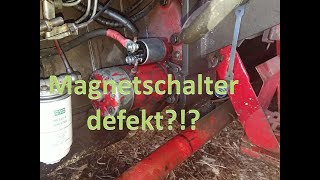 #5 Magnetschalter wechseln Anlasser IHC 744