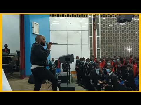 Moji Shortbabaa at Starehe Boys centre