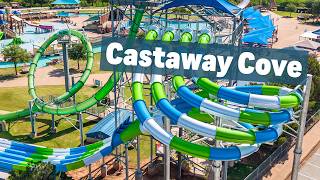 All Water Slides at Castaway Cove Water Park in Texas 2026!