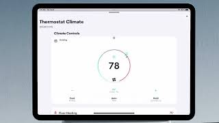 Adjusting Thermostats & Climate Settings In The Crestron Home App