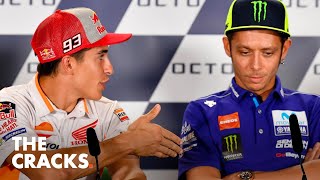 The brutal rivalry between Valentino Rossi and Marc Márquez