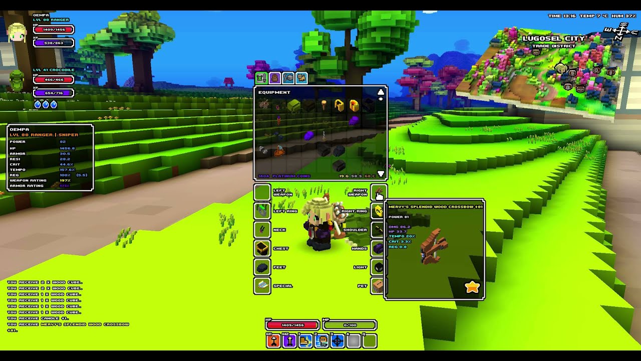 [Cube World] Ranger - weapon rating glitch - YouTube
