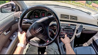 2001 Audi A4 B6 [1.9 TDI PD 131HP] |0-100| POV Test Drive #1740 Joe Black