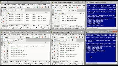 Simple Client/Server Python Chatroom w/ Sockets, Threading, & JSON (public version)