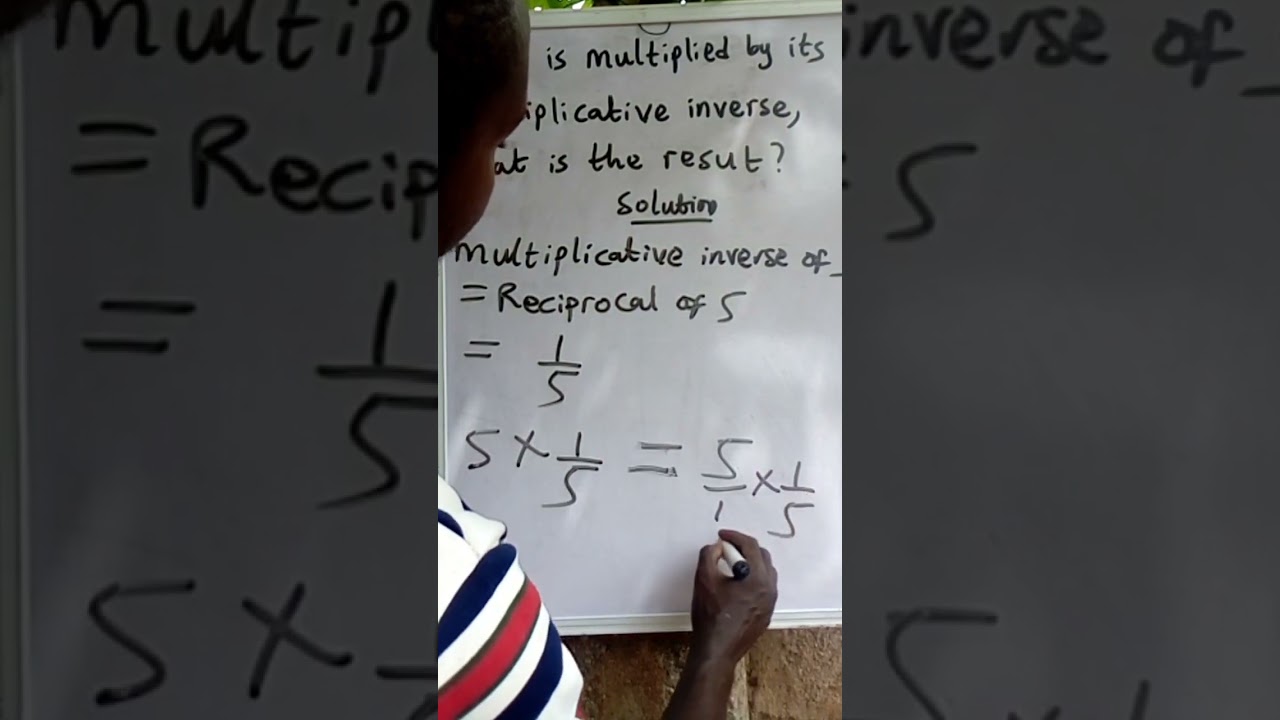 Solving multiplicative inverse of a number