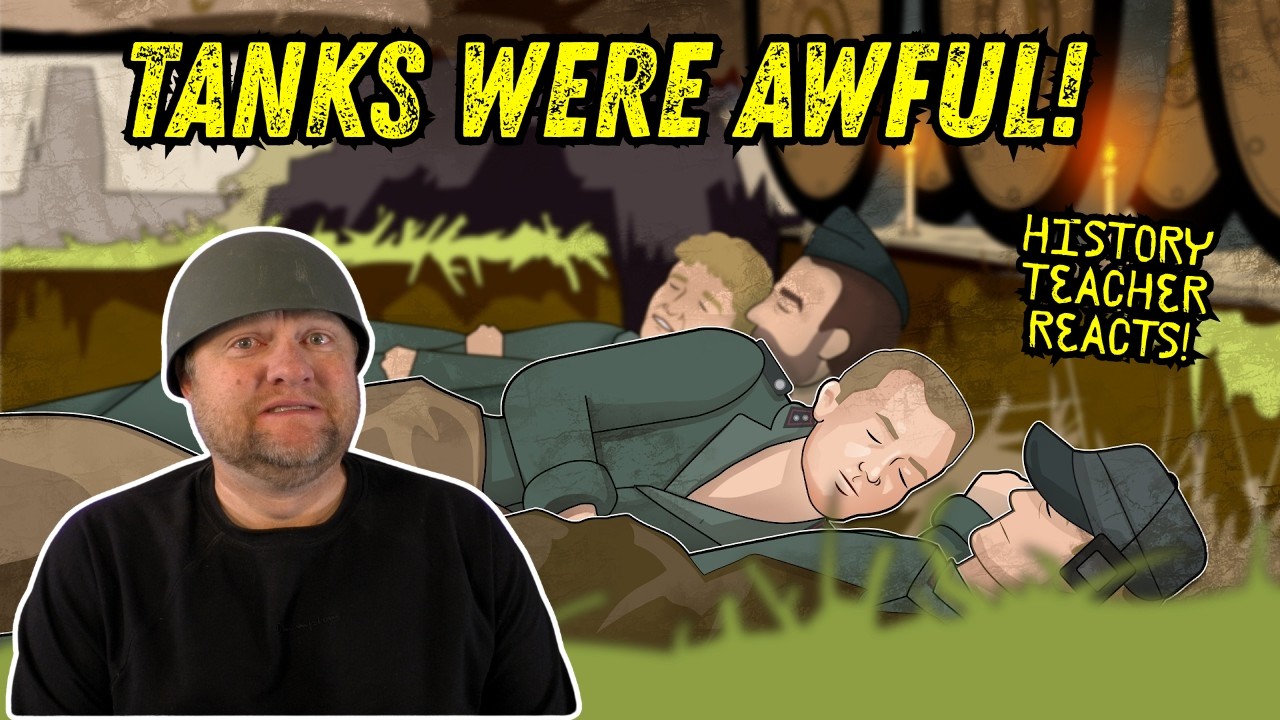 Clever Tank Crew Tactics | Simple History | History Teacher Reacts