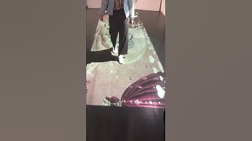 interactive floor Defi software with wedding effect