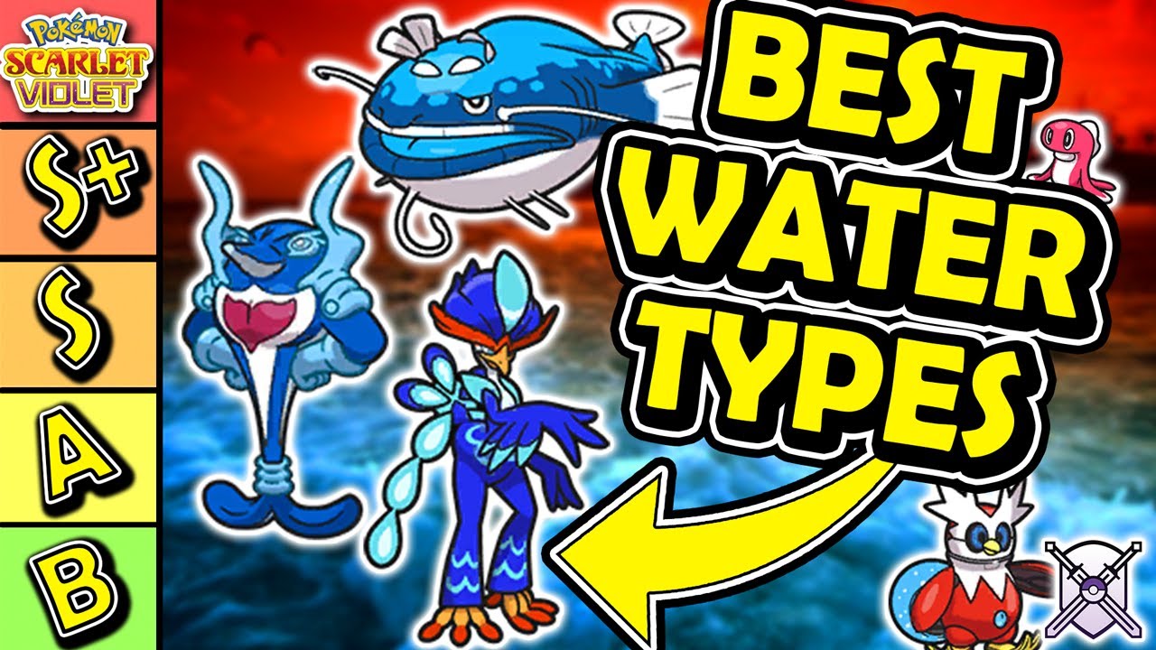 The BEST Water Type Pokemon in Pokemon Scarlet & Violet | Pokésports