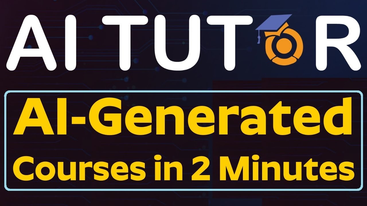 AI Tutor Review Demo Bonus Create Udemy Like Websites in 2 Minutes ...