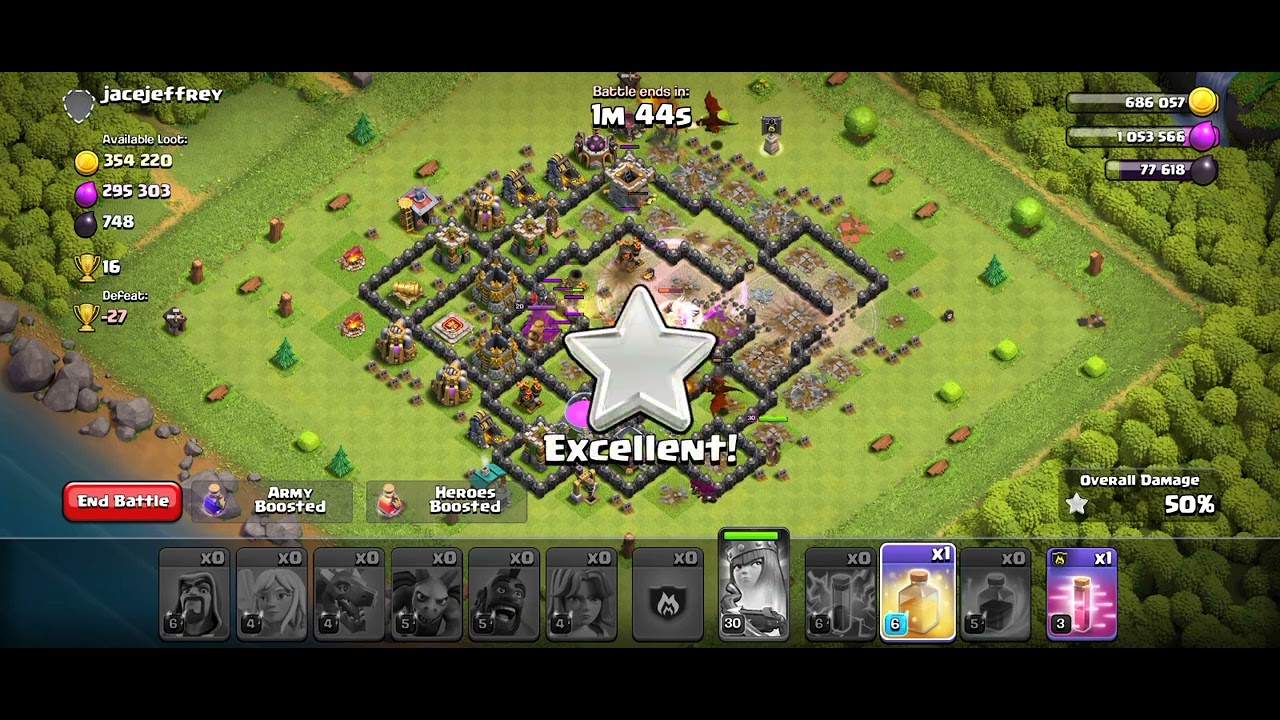 Town Hall 9 Best Army #clashofclans Best Army for town hall 9 #