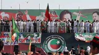 Imran khan Jalsa Live From Bannu Dami Pul 1 July 2018 - ZK News Official