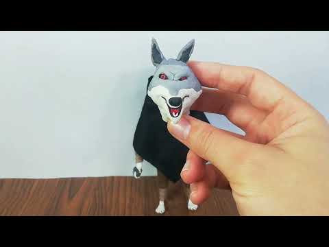 GRAN LOBO FEROZ - el gato con botas le ultimo deseo - como hacer a el gato con botas de plastilina
