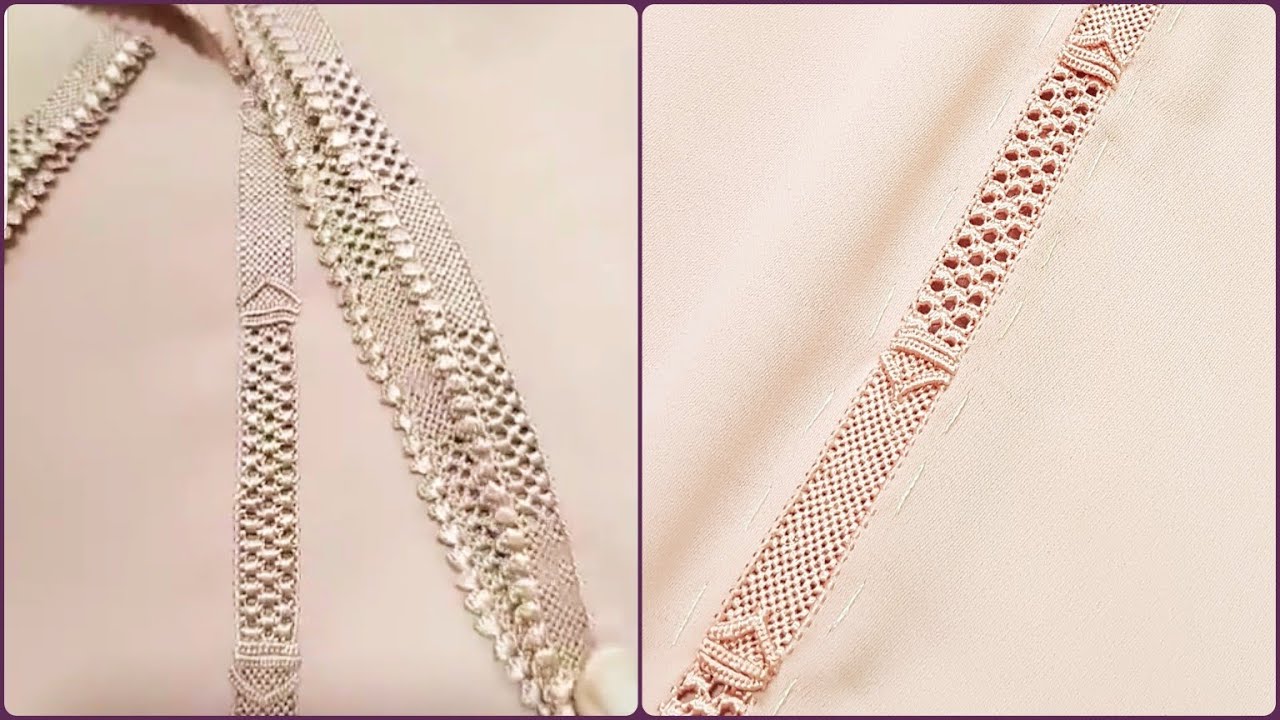 راندة بزواقةالبرشمان لي عليها الطلب بزاف كتخدم فجميع الأثواب كتجي محبوكةوأنيقة خدميها فجلابتك بسهولة