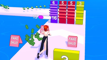 BEST MAX SCORE in Fashion Stack! - Gameplay Android,ios (Levels 3-4)