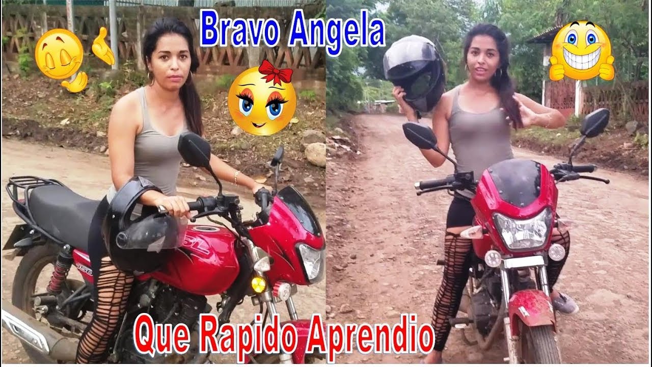 roxana ac odyssey Barbara Angela Pero Que Sexi Se VE Manejando Motocicleta🏍🏍Toda Una Experta