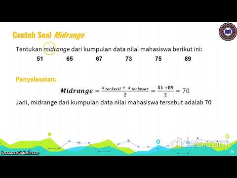 (Statistika) Ukuran Pemusatan Data: Modus, Midrange, Midhinge (Part 2)