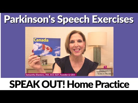 Parkinson's Speech Exercises: Canada Day with INTENT!