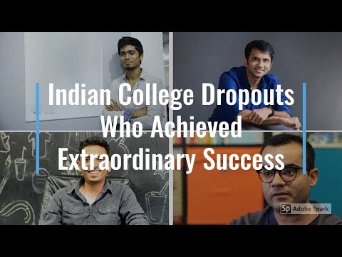 Indian College Dropouts Who Achieved Extraordinary Success