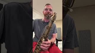 My Ideal in the shed today #jazz #realhumanmusic #saxophone