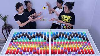 Famous Calm Hands, Smart Teams 😌🧠 | 2v2 Color Sorting Wealth