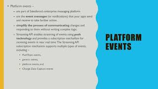 Salesforce Platform Event - Part-1 Knowledge Panther