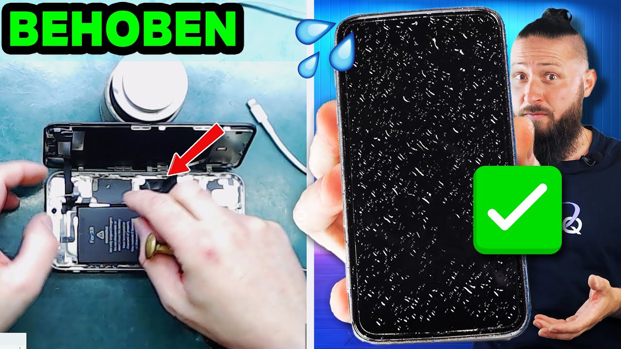 Iphone Wasserschaden Geht Nicht Mehr An Handy NASS geworden & geht NICHT MEHR an? Der Reparaturprozess 🛠️